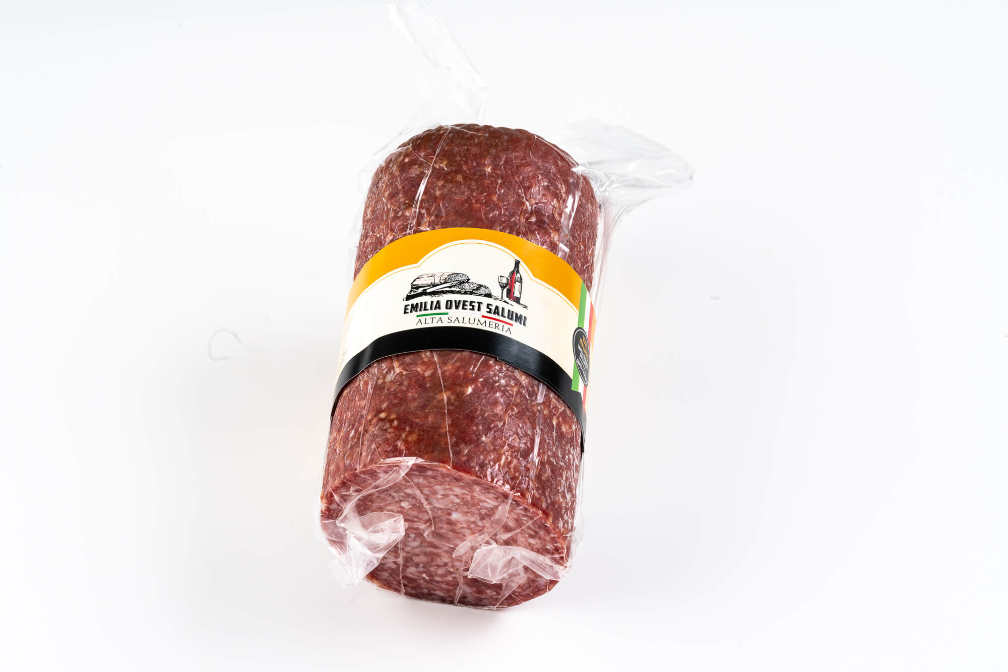 Salame Milano trancio pelato sottovuoto per l'affettamento con affettatrice  Easydea - Emilia Ovest Salumi